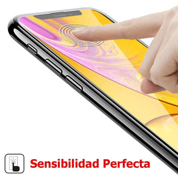 CRISTAL TEMPLADO NEGRO IPHONE 11