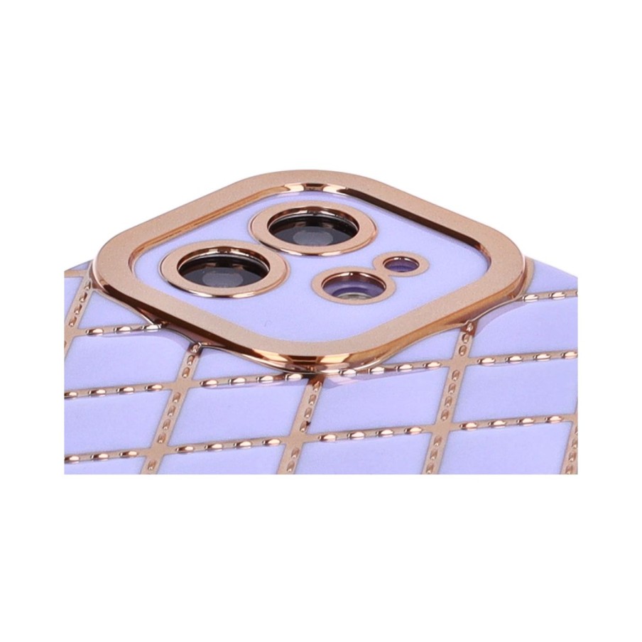 Funda de Rombos en Relieve para Iphone