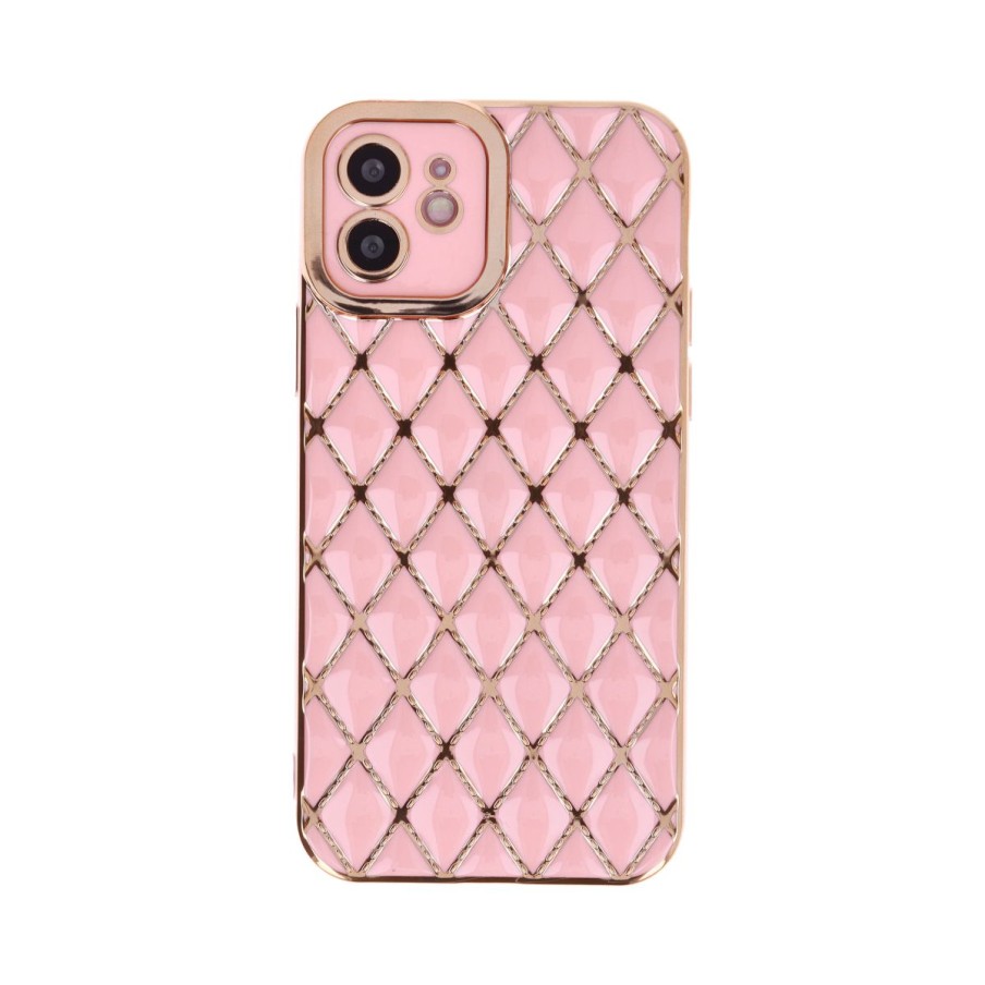Funda de Rombos en Relieve para Iphone