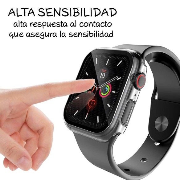 Carcasa con Cristal Templado para Apple Watch
