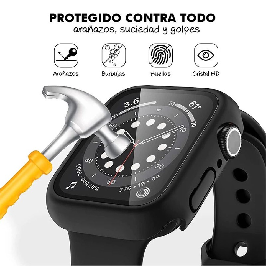 Carcasa con Cristal Templado para...