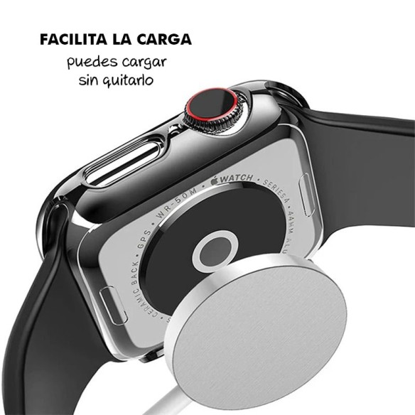 Carcasa con Cristal Templado para Apple Watch