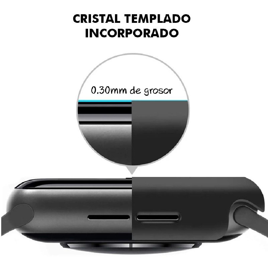 Carcasa con Cristal Templado para...