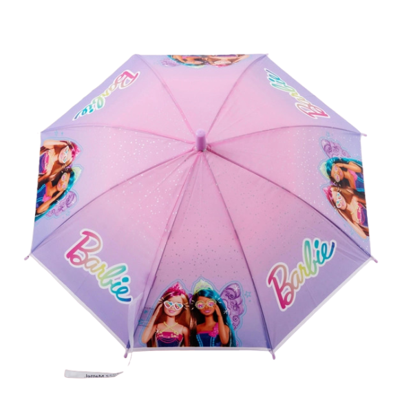 Paraguas Automático para niños 60cm Barbie