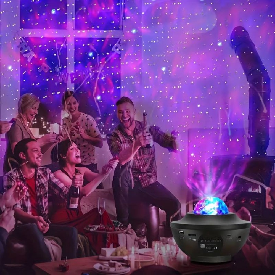 Altavoz Bluetooth Proyector Galaxia...