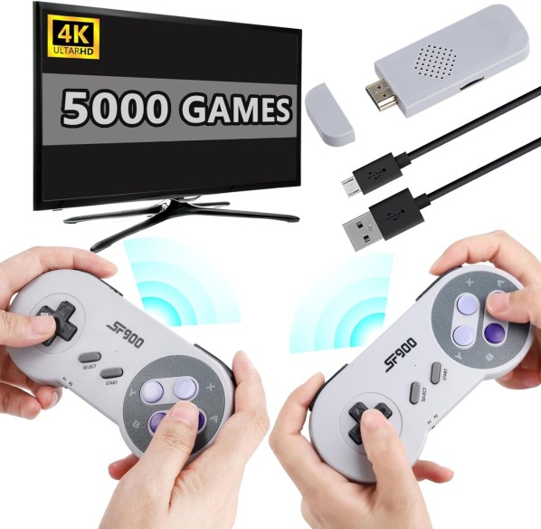 Consola Arcade Inalámbrica 5000 Juegos HDMI SF900