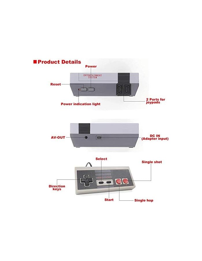 Consola Arcade 620 Juegos AV Classic...