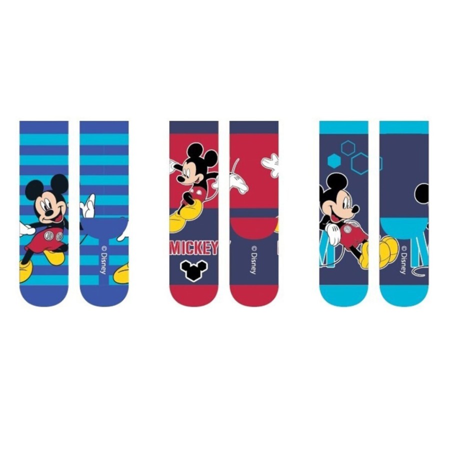 Pack 3 Calcetines Surtidos Mickey