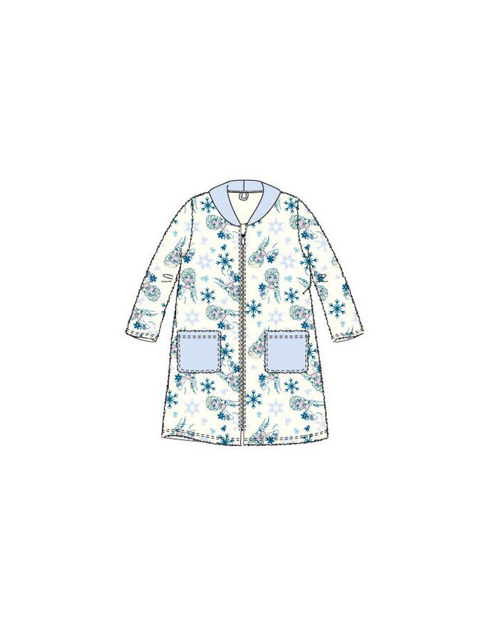 Bata Coralina Blanca Frozen