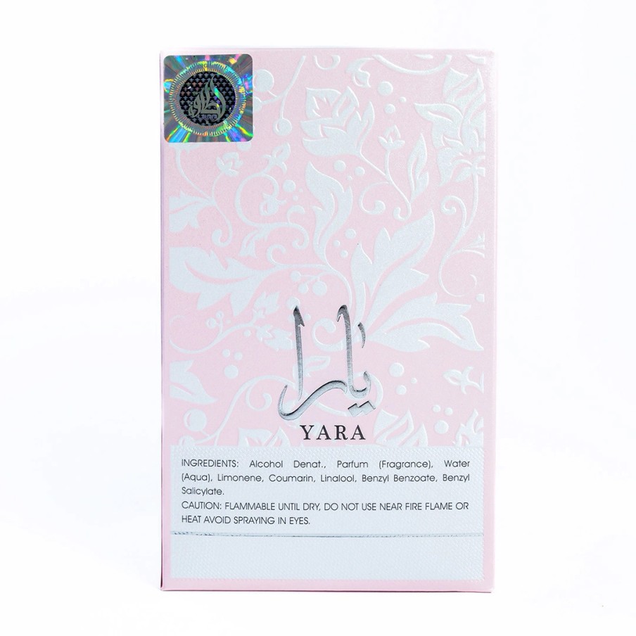 Agua de Perfume Árabe Yara Rosa 100...