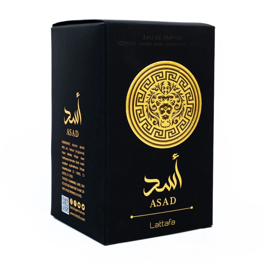 Agua de Perfume Árabe Asad 100 ml de...